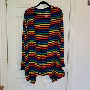 Torrid Celebrate Love Drape Front Cardigan